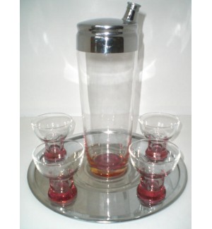 Rose bottom Cocktail Shaker set